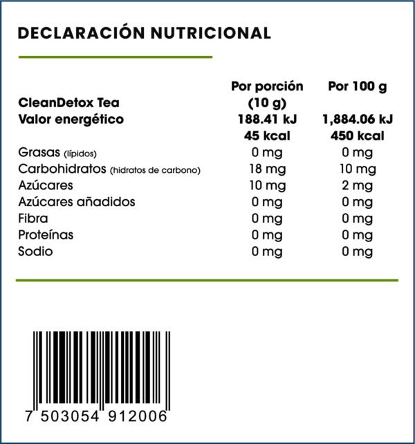 CleanDetox Tea - Imagen 3